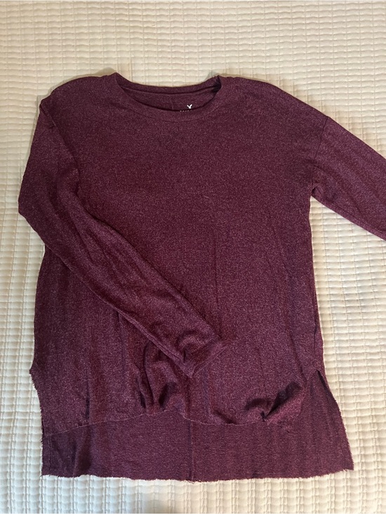Tops - Hollister long sleeve Burgandy XS
